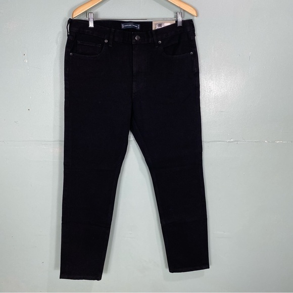 Everlane The‎ Slim Performance Jean Black Sz 35X30 - Picture 1 of 5